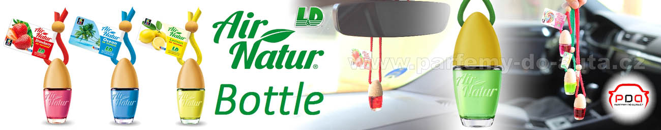 Závěsné vůně do auta Air Natur Bottle LD Aromaticos